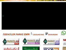 Tablet Screenshot of laminat-parke-izmir.com